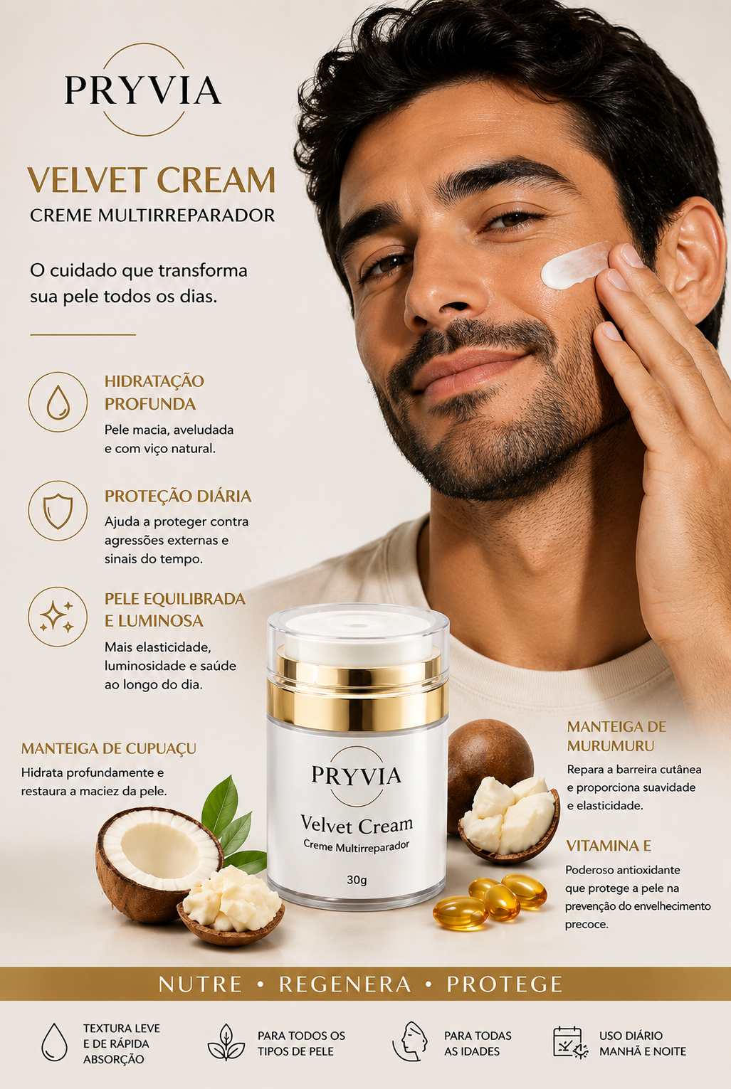 Velvet cream Multireparador